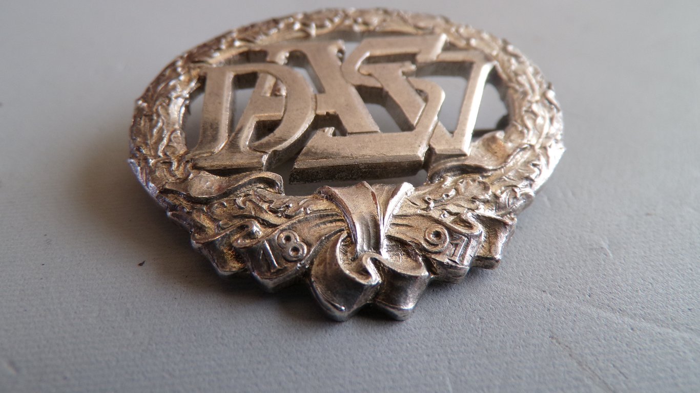 D.A.S.V Sportabzeichen in Silver 1934