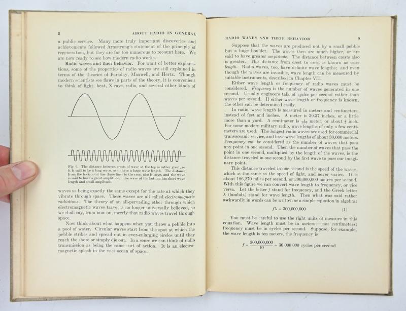 US WW2 Radio-1 Training for Victory Book