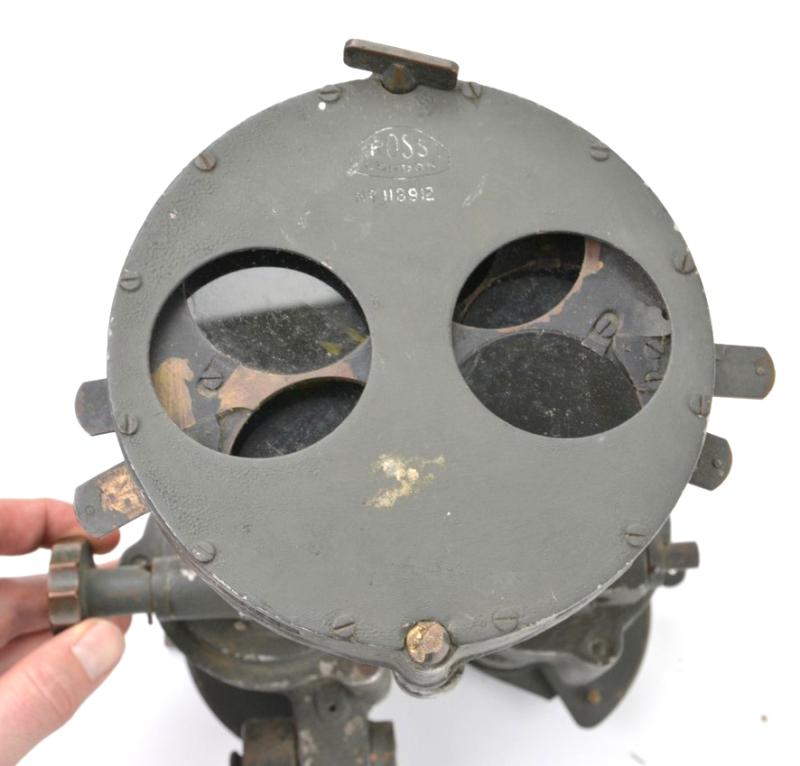 British WW2 7x50 Ross Binocular Gunsight