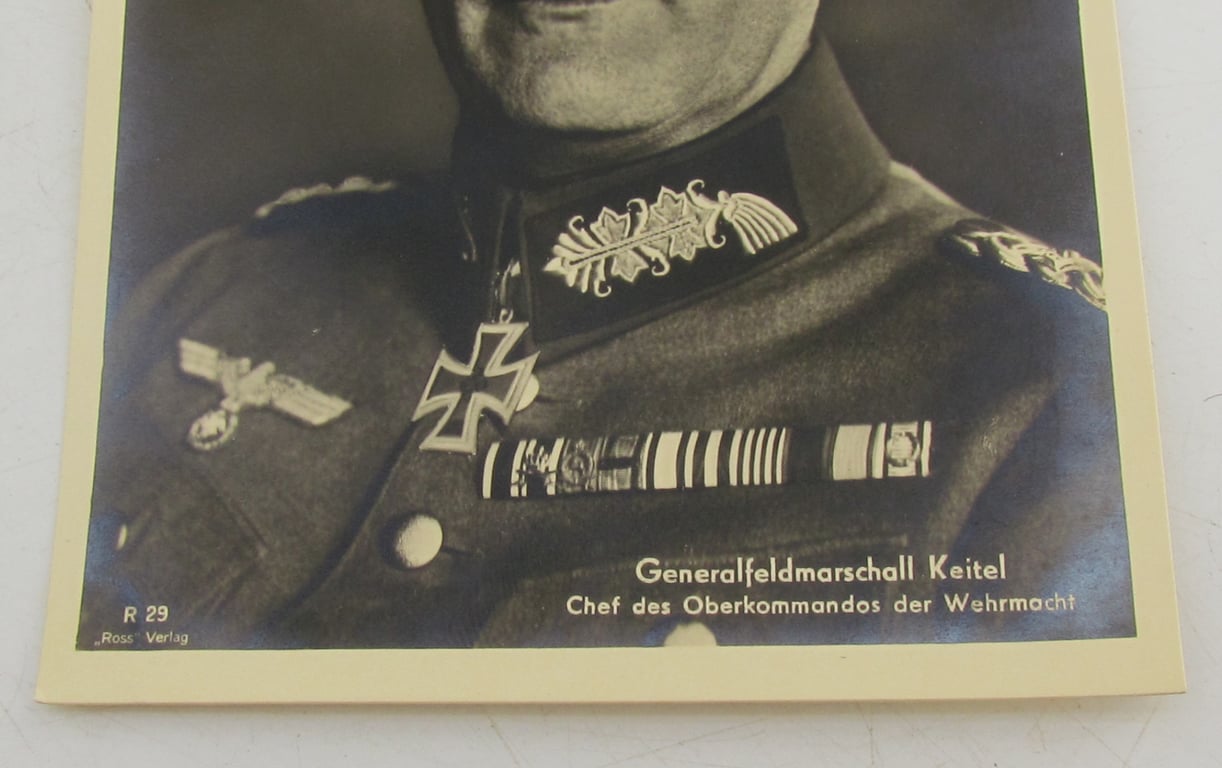 “Portrait Photo of Generalfeldmarschall Wilhelm Keitel