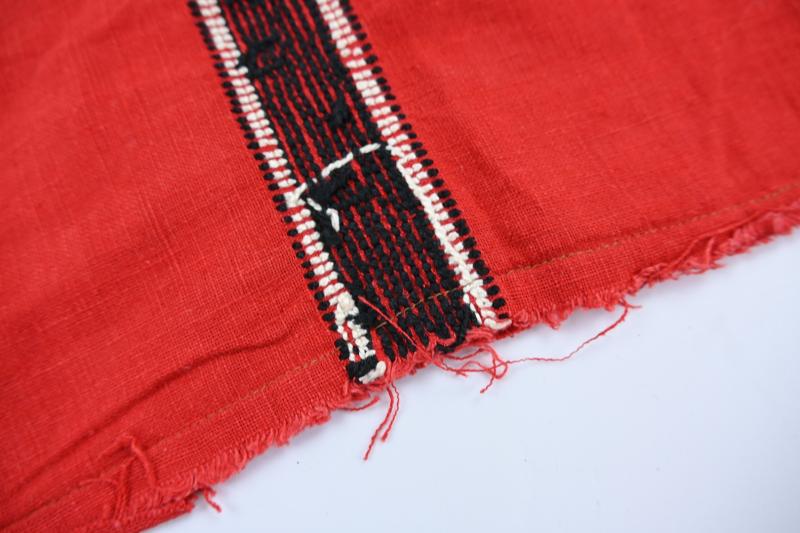 German Third Reich Period Crochet Pillow Cover