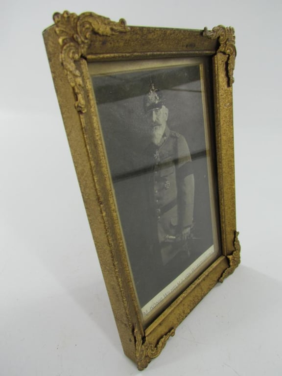 King Wilhelm II From Württemberg Picture in Frame