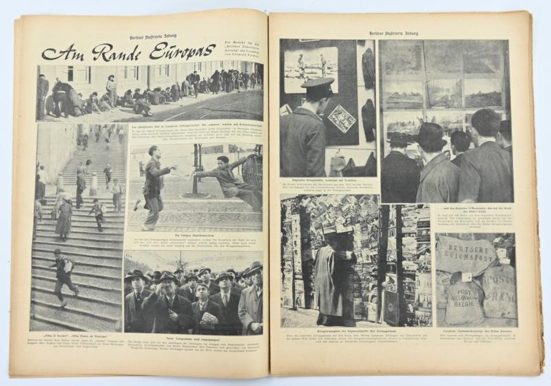 German Berliner Illustrierte Zeitung Newspaper 1941