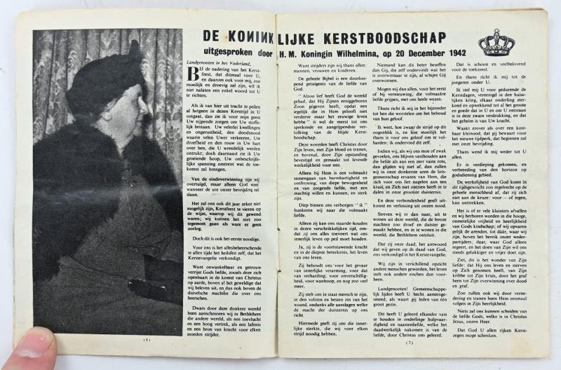 British RAF WW2 Droppingsbooklet 'De Wervelwind'