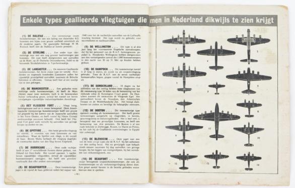 British/Dutch WW2 Droppingsbooklet 'De Wervelwind' Nr.8