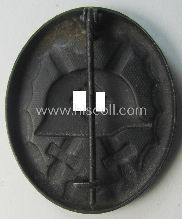 Superb - albeit non-maker-marked - example of a black-class wound-badge (or: 'Verwundeten-Abzeichen in Schwarz') that comes in an overall very nice- (ie. 'virtually mint- ie. unissued'-), condition