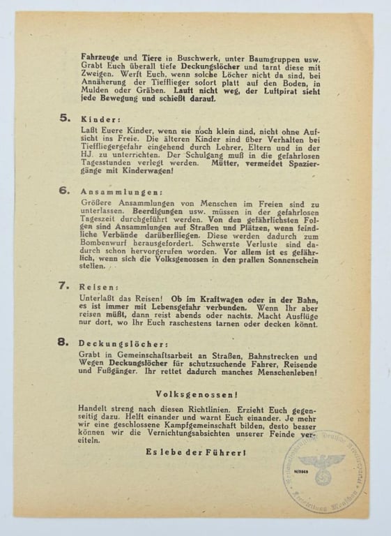 Allied WW2 Droppingsflyer 'Westfront/Ostfront'