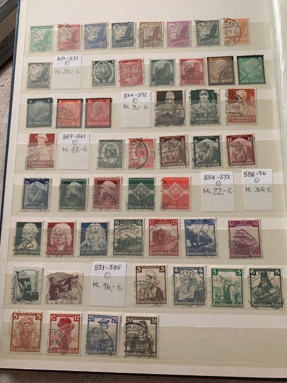 Stamp Album Number Three With Content Part One