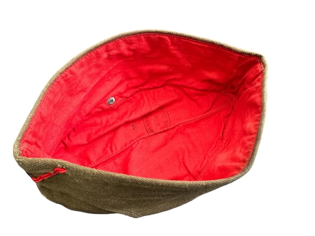 Wehrmacht Heer ( Afrikakorps ) M34 Tropical Overseas Cap – Artillery - Clemens Wagner 1942