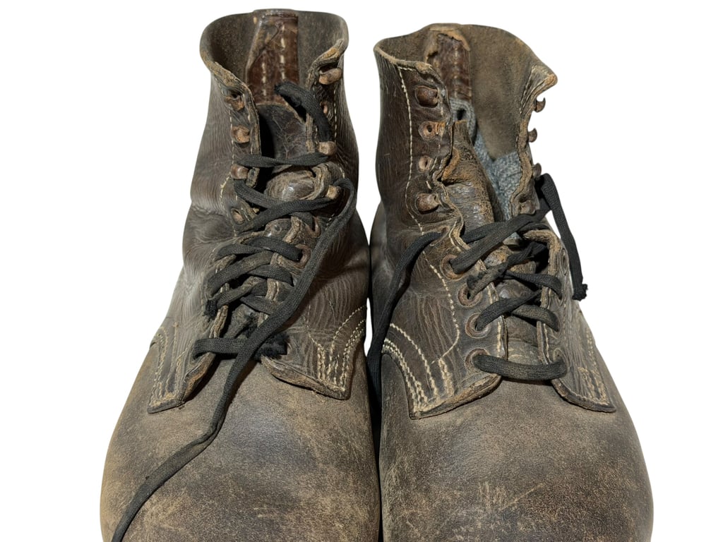 German WWII Low Ankle Boots