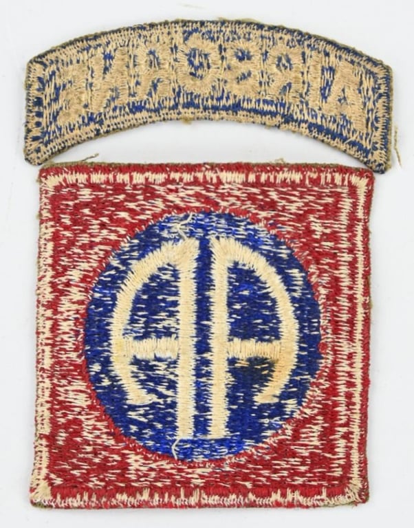 US WW2 82nd Airborne Division SSI