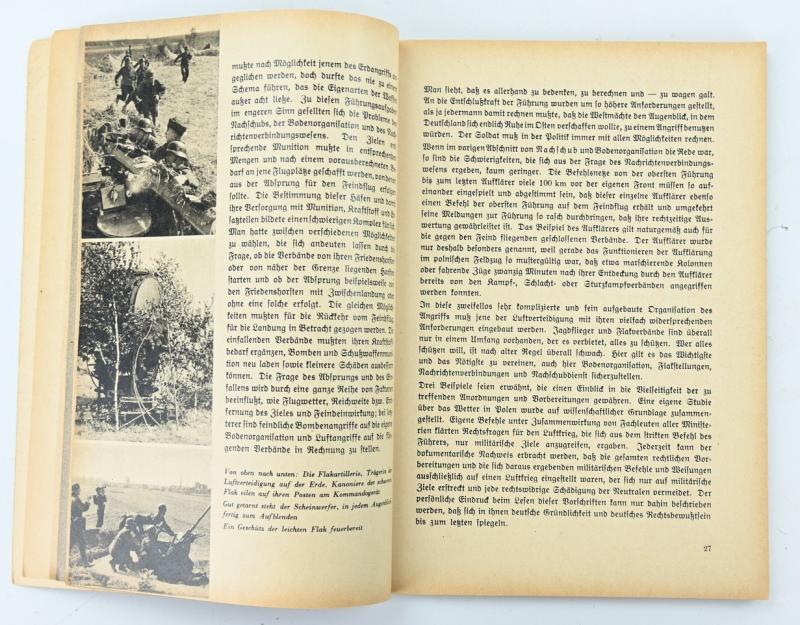 German LW Booklet 'Luftsieg uber Polen'