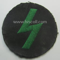 Early-pattern, DJ (ie. 'Deutsches Jungvolk') arm-badge as was...