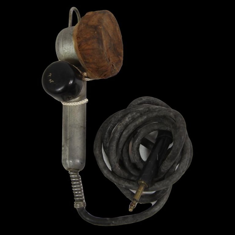 US WWII Military Microphone T-17 Dust Cover