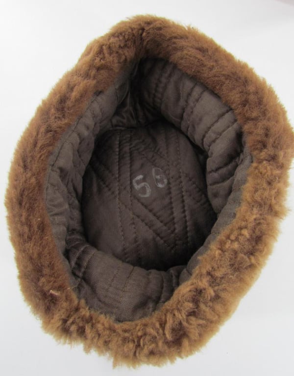 WW2 Bulgarian ( Civillian ) Fur Winter Hat