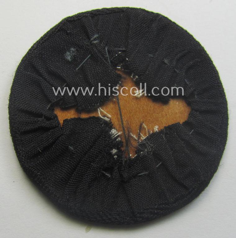 Truly scarcely found 'TeNo'- (= 'Technische Nothilfe'-) so-called: trade- ie. special-career-patch as was specifically intended for staff-members acting as: 'technischer Dienst' (ie. technical-branch-staff)