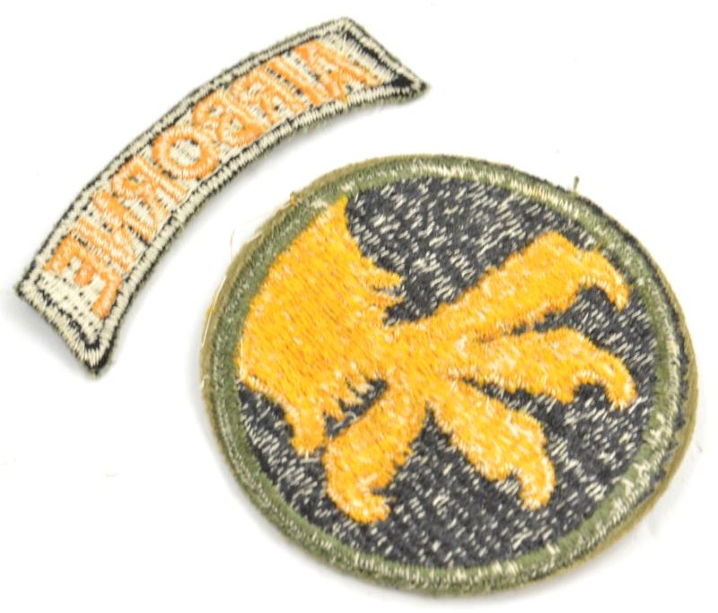 US WW2 17th Airborne Division SSI