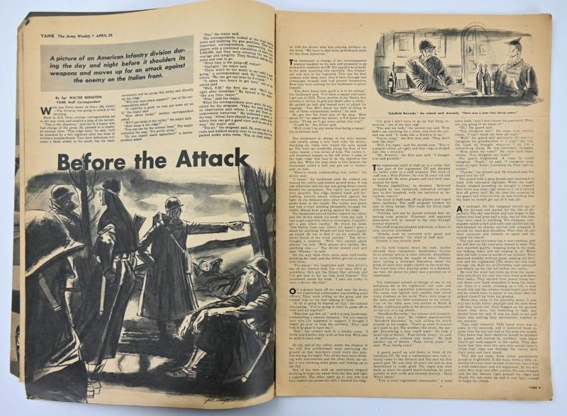 US WW2 Yank Magazine April 28th,1944