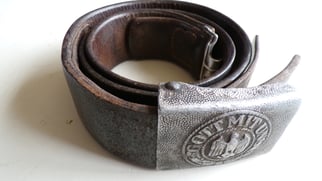 Heer combat belt and buckle