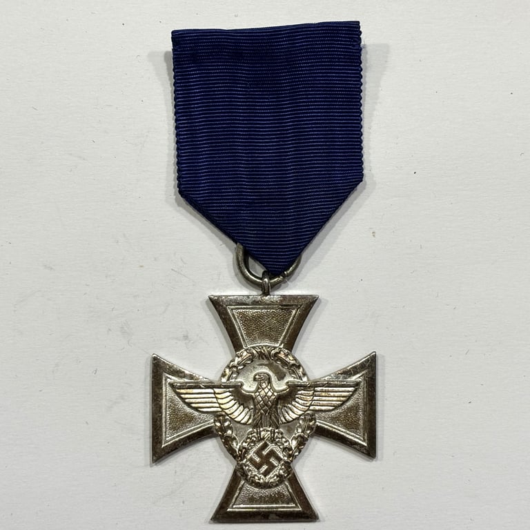 Polizei Long Service Silver Cross 18 Years