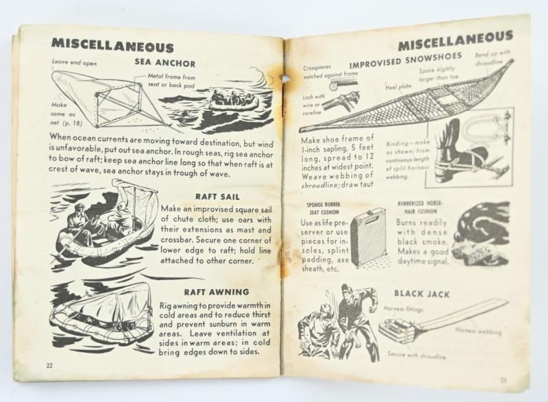 US WW2 AAF Parachute Manual