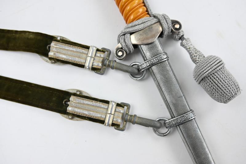 German WH Officer's Dagger with Hanger 'Carl Eickhorn'