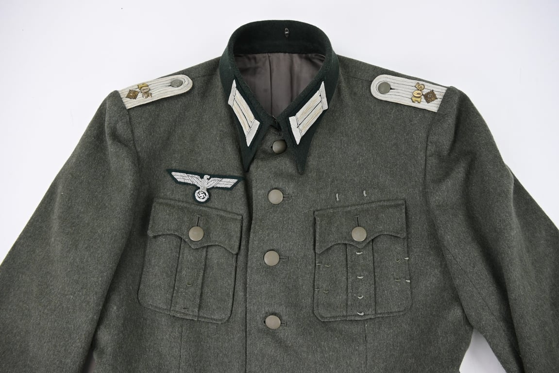 German WH DKIG Tunic Grenadier Regiment 105 Oberleutnant Hans Hoppe