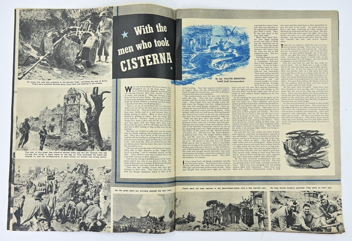 US WW2 Yank Magazine June 11th, 1944 Liberation Edition