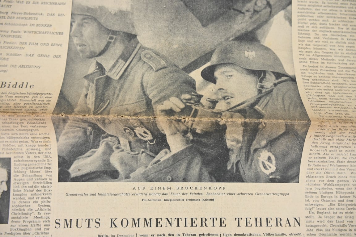 German Newspaper “Das Reich” December 1943