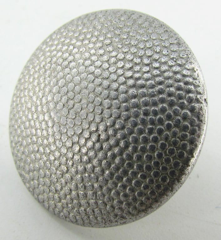 1x Wehrmacht 19 mm Uniform Silver Button (Overhoff)