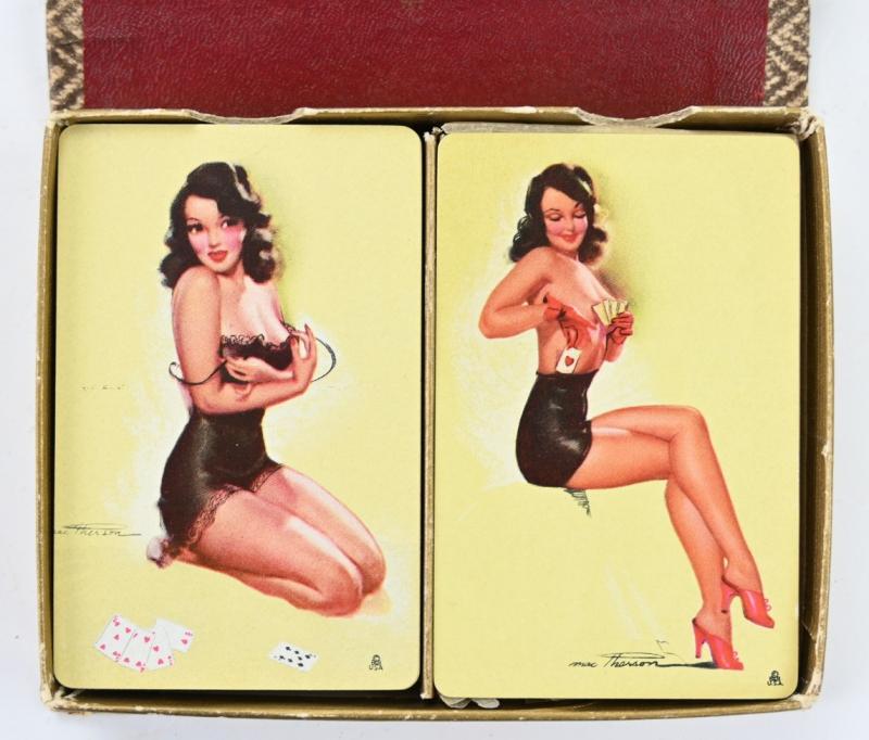 US WW2 Pin-up Playing Card set 'Win, Lose or Draw'