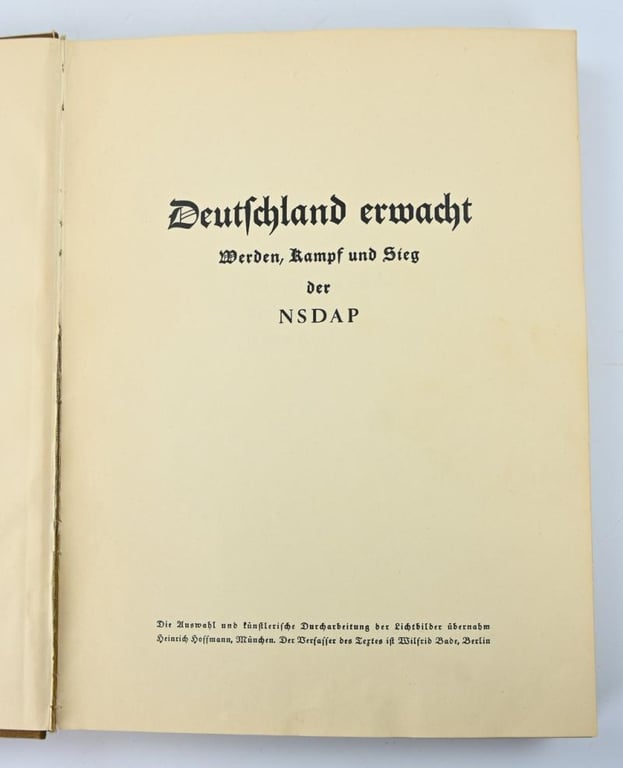 German NSDAP ''Deutschland Erwacht' Cigaretalbum Röhm-Ausgabe