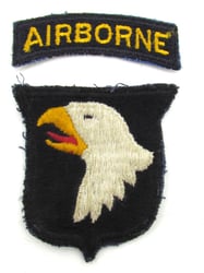 US WWII 101st airborne division sleeve patch