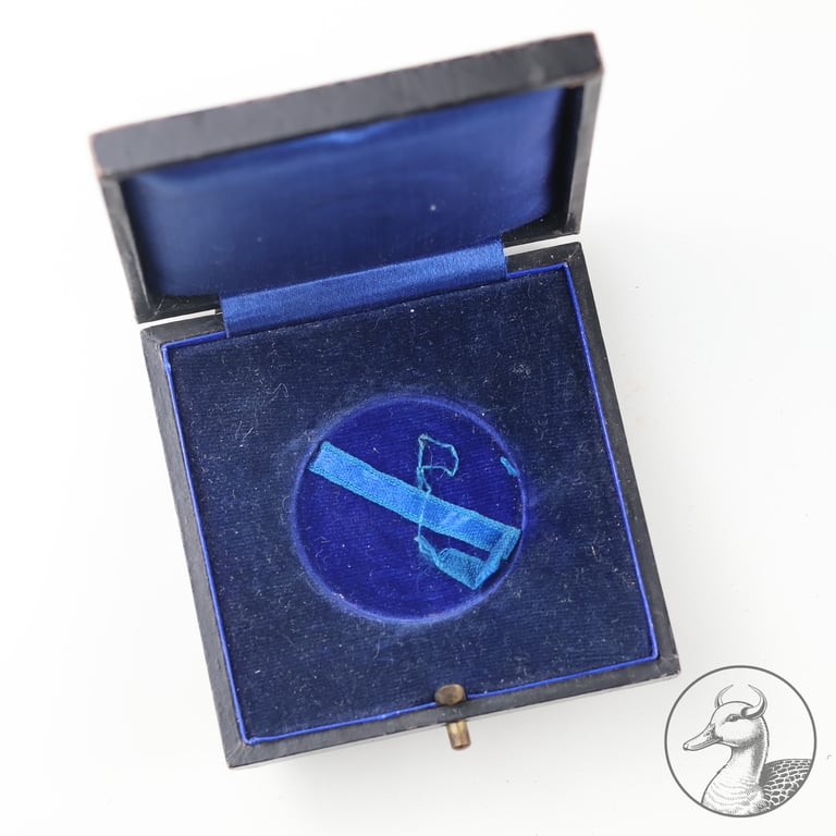 Silbermedaille Bayern "Für Schießfertigkeit 1903" im Etui