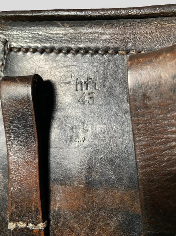 Brown Leather P38 Holster -1943-