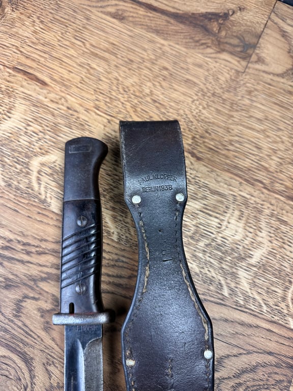 K98 Bajonet - matching-numbers-mm.'E.u.F.HORSTE'