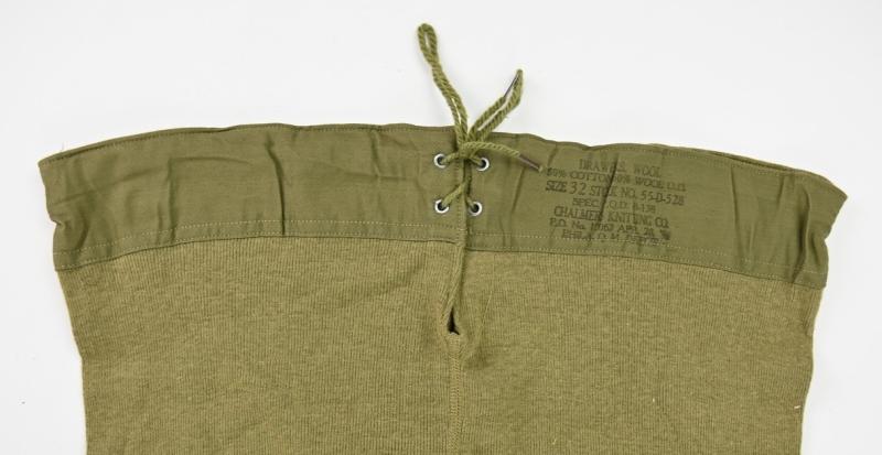 US WW2 Wool Drawers 1944