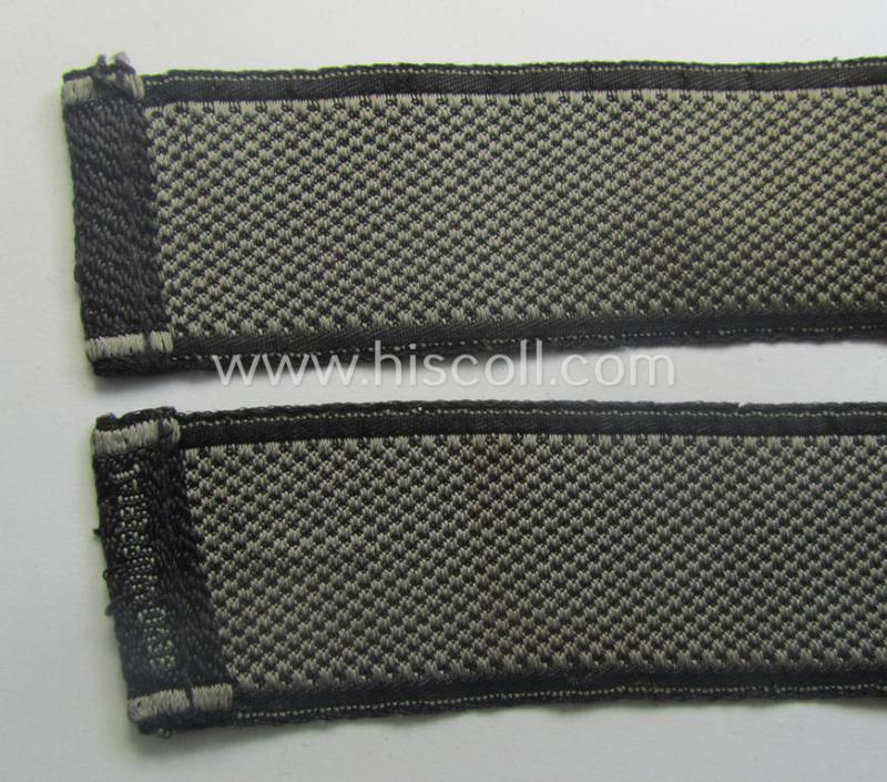 Minimally used and/or worn, Waffen-SS cuff-title (ie. 'Ärmelstreifen') as executed in neat 'BeVo'-weave pattern as intended for a member serving within the: 'SS-Geb.Jäger-Regiment 12' - "Michael Gaißmair"