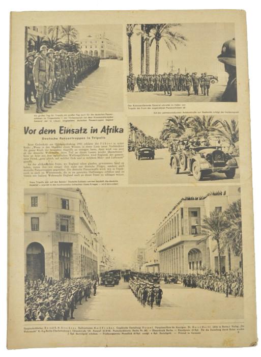 German 'Die Wehrmacht' Magazine 26 March 1941