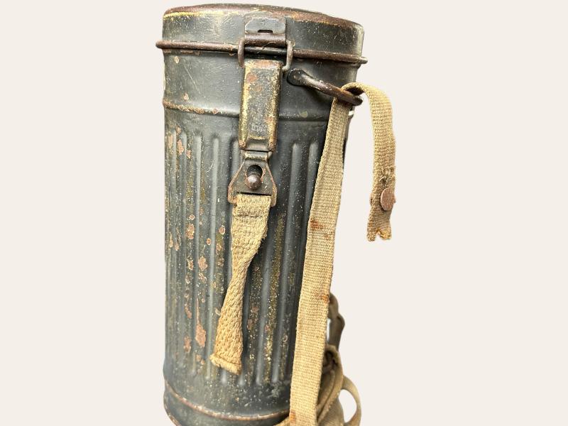 Camouflaged Gasmask Canister