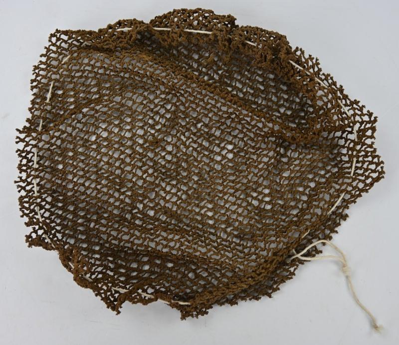 US WW2 British Made Brown M1 Helmet Net