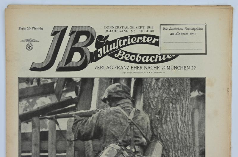 German Third Reich Magazin Illustrierte Beobachter 28 September 1944