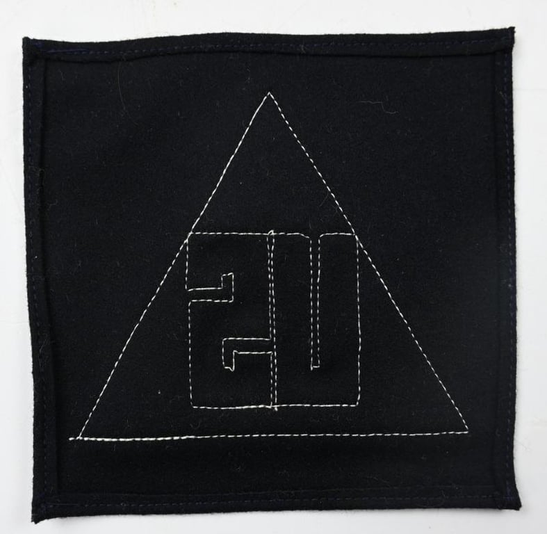 US Army WW2 Civilians non-combatants Patch