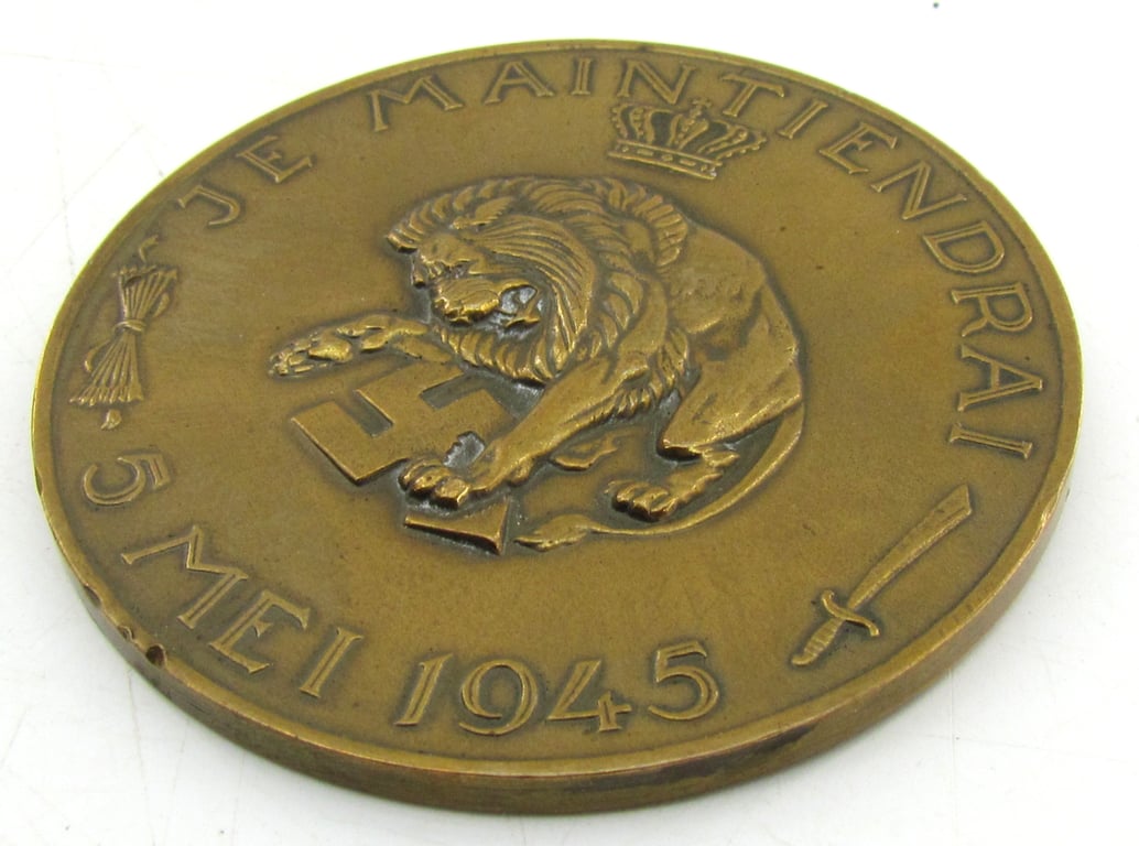 Commemorative Table Medal For Liberation From German Occupation