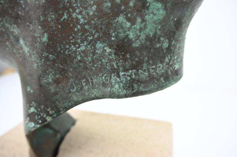 German Third Reich Period Adolf Hitler Bronze Buste