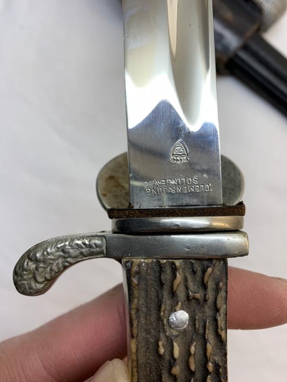 Small Police Clamshell Bayonet - Clemen & Jung -