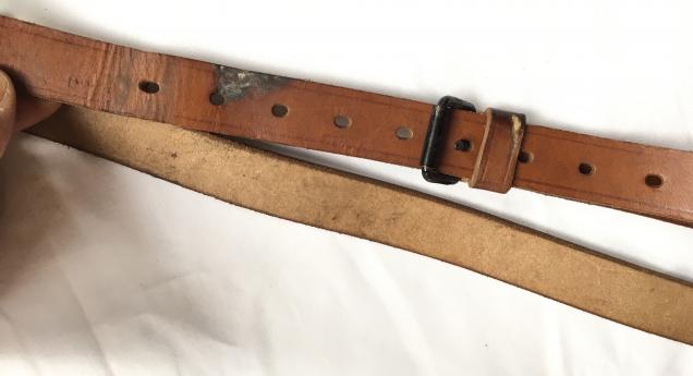 German FF33 Field Telephone Leather Carrying Strap