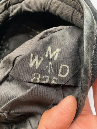 British Black Tank Crew Beret 1944