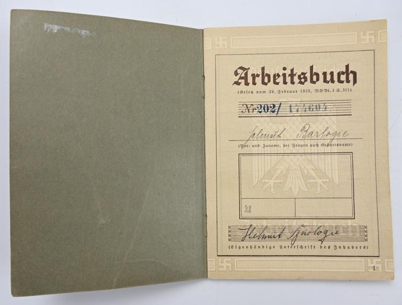 German Third Reich Workerspass