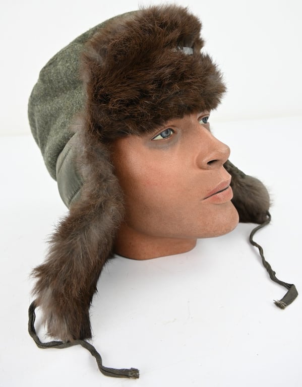 German WH Winter Cap Pelzmutze